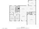Detailed floorplan outlining bedrooms, bathrooms, kitchen, and living spaces at 5431 W Sierra St, Glendale, AZ 85304