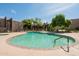 Sparkling pool with clear water and seating areas, ideal for community enjoyment at 5525 E Thomas Rd # N5, Phoenix, AZ 85018