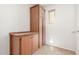 Functional laundry room with built-in cabinets and storage space for added convenience at 12603 W Blackstone Ln, Peoria, AZ 85383