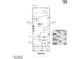 Schematic shows lot lines and residence footprint at 1395 W Saddle Run, Apache Junction, AZ 85120