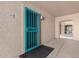 Unit 5107 Entry with teal security door at 14950 W Mountain View Blvd # 5107, Surprise, AZ 85374