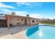 Covered patio overlooking the pool, perfect for outdoor lounging at 1604 W Kerry Ln, Phoenix, AZ 85027