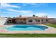 Backyard pool perfect for relaxation and recreation at 1604 W Kerry Ln, Phoenix, AZ 85027