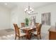 Bright dining room featuring traditional furnishings and bright natural light at 19793 N Tapestry Ct, Surprise, AZ 85374