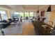 Contemporary living area with an open layout, comfortable seating, and large windows offering plenty of natural light at 7147 E Rancho Vista Dr # 7004, Scottsdale, AZ 85251