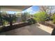 Serene patio area surrounded by beautiful green plants and lush landscaping at 7147 E Rancho Vista Dr # 7004, Scottsdale, AZ 85251