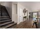 Inviting staircase leading to a bright and airy living space, perfect for relaxing and entertaining guests at 7531 W Rock Springs Dr, Peoria, AZ 85383