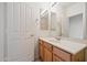 Bathroom showcasing a vanity with sink and a well-lit mirror at 10588 E Tierra Buena Ln, Scottsdale, AZ 85255