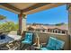 Relaxing balcony area offering mountain views at 14000 N 94Th St # 3190, Scottsdale, AZ 85260