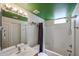 Bright bathroom with a shower-tub combination and a single sink vanity at 16825 N 14Th St # 34, Phoenix, AZ 85022