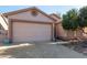 Charming single-Gathering home with a well-maintained front yard and a two-car garage, bathed in warm sunlight at 1871 E Westchester Dr, Chandler, AZ 85249