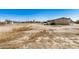 Large lot with a clear blue sky above the house at 19954 W Teepee Rd, Buckeye, AZ 85326