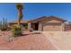 Charming single-story home featuring desert landscaping and an attached two-car garage at 6534 S Marilyn Ann Dr, Tempe, AZ 85283