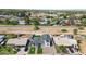 Property aerial view showcasing the home's layout, landscaping, and proximity to nearby amenities at 92 N Palm St, Gilbert, AZ 85234