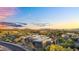 Desert home, neutral colors, mountain views and desert landscaping at 10354 E Celestial Dr, Scottsdale, AZ 85262