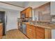 Kitchen featuring stainless appliances, a granite countertop, and modern cabinetry at 108 W Ivyglen St, Mesa, AZ 85201