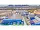 Aerial view of the community's recreational facilities, including a thrilling aerial adventure park at 1280 W Blue Ridge Dr, San Tan Valley, AZ 85140