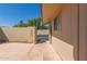 A pathway leads through the private outdoor patio and a garden area at 13284 W Aleppo Dr, Sun City West, AZ 85375