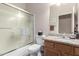 Bathroom features a walk in shower at 22499 N Dietz Dr, Maricopa, AZ 85138
