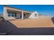 A spacious, bare backyard awaiting your personal touch and landscaping vision at 35703 N Geode Way, San Tan Valley, AZ 85144