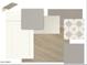 Selection of interior materials including counter top, cabinet door, backsplash, floor tile and flooring at 35703 N Geode Way, San Tan Valley, AZ 85144