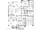 Detailed floor plan showcasing the layout of the kitchen, bedrooms, living spaces, and garage at 37170 N Greythorn Cir, Carefree, AZ 85377