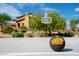 Outdoor basketball court with a basketball in the foreground, perfect for recreational play at 3822 E Tracker Trl, Phoenix, AZ 85050