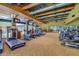 Community gym featuring various treadmills, ellipticals, and fitness equipment at 3822 E Tracker Trl, Phoenix, AZ 85050