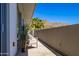 Inviting balcony featuring seating and scenic mountain backdrop at 5455 E Lincoln Dr # 3008, Paradise Valley, AZ 85253