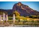Serene pool setting with mountain views and lounge chairs at 5455 E Lincoln Dr # 3008, Paradise Valley, AZ 85253