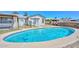 Backyard pool with crystal clear water and a functional pool cleaner at 6025 W Marconi Ave, Glendale, AZ 85306