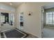 Open hallway with views into multiple rooms at 6334 E Viewmont Dr # 29, Mesa, AZ 85215