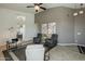 Open-concept living area with tile flooring, neutral walls, and view to the kitchen at 6334 E Viewmont Dr # 29, Mesa, AZ 85215