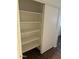 Bedroom closet with shelving and sliding doors at 10014 N 44Th Dr, Glendale, AZ 85302