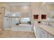 This luxurious bathroom offers a walk-in shower, soaking tub, and a vanity with ample counterspace at 1708 W Gambit Trl, Phoenix, AZ 85085