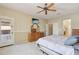 Bright main bedroom with ensuite, walk-in closet and outdoor access at 2534 W Muirfield Dr, Anthem, AZ 85086