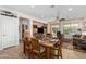 Open-concept dining area connects living spaces, perfect for entertaining guests and Gathering gatherings at 26237 W Vista North Dr, Buckeye, AZ 85396