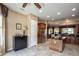 Spacious kitchen featuring a central island, stainless steel appliances, and recessed lighting at 26293 W Runion Ln, Buckeye, AZ 85396