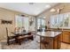 Bright kitchen and dining area with granite countertops and ample counter space at 4308 E Smokehouse Trl, Cave Creek, AZ 85331