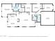 Detailed floor plan showcasing the layout of the home, including room dimensions and overall design at 4308 E Smokehouse Trl, Cave Creek, AZ 85331