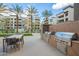 Outdoor grilling area featuring stainless steel grills and comfortable seating at 5250 E Deer Valley Dr # 146, Phoenix, AZ 85054