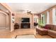 Spacious living room featuring an entertainment center and smooth flow to other rooms at 10414 W Windsor Ave, Avondale, AZ 85392