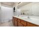 Bathroom featuring double sinks and a large mirror at 1737 S Talbot --, Mesa, AZ 85209