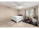 Bedroom with lots of floor space and neutral colored walls at 1737 S Talbot --, Mesa, AZ 85209