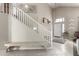 Bright entryway featuring tiled floors, a staircase, and a high ceiling at 1737 S Talbot --, Mesa, AZ 85209