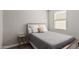 Cozy bedroom featuring a comfortable bed with stylish bedding and a side table at 17784 W Sandy Rd, Goodyear, AZ 85338