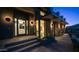Stunning front entry featuring modern architecture, desert landscaping, and a grand entrance at 1805 E Rocky Slope Dr, Phoenix, AZ 85048