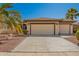 Charming home featuring a three-car garage and desert landscaping at 18867 N Cactus Flower Way, Surprise, AZ 85387