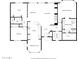 Detailed floor plan showcasing the layout of the house including the primary bedroom and kitchen at 18867 N Cactus Flower Way, Surprise, AZ 85387