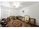 Clean bedroom with wooden floors and a window offering a cozy atmosphere at 20838 N 39Th Dr, Glendale, AZ 85308
